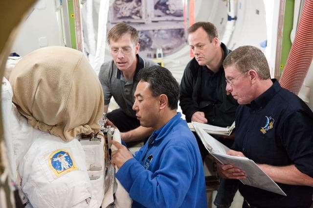 NASA image: Expedition 28 crew member and JAXA astronaut satoshi Furukawa   