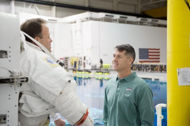NASA image: Expedition 28/29 crew members Ron Garan and Mike Fossum