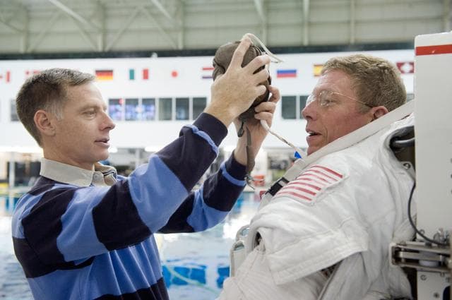 NASA image: Expedition 28/29 crew members Ron Garan and Mike Fossum