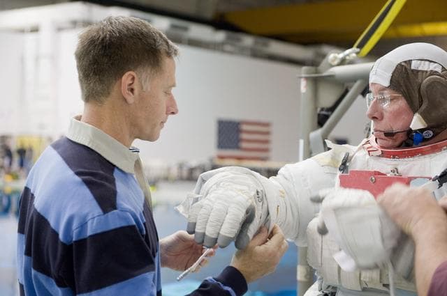 NASA image: Expedition 28/29 crew members Ron Garan and Mike Fossum