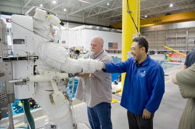 NASA image: Expedition 28/29 crew members Ron Garan and Mike Fossum