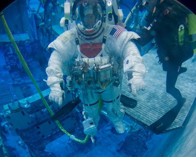 NASA image: Expedition 28/29 crew members Ron Garan and Mike Fossum