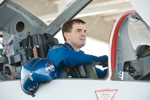 NASA image: STS-135 crewmembers Chris Ferguson, Doug Hurley and Rex Walheim   