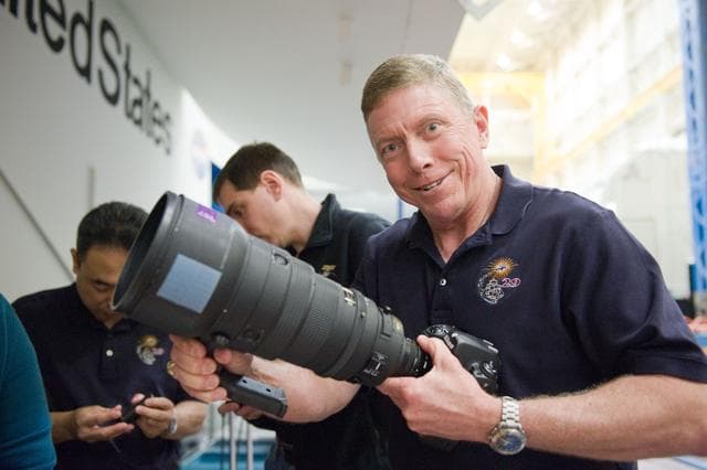 NASA image: Expedition 28/29 crew members during Docking Timeline Training.    