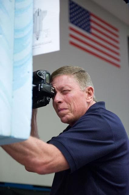 NASA image: Expedition 28/29 crew members during Docking Timeline Training.    
