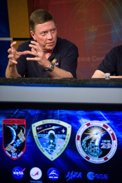 NASA image: Expedition 28 press conference