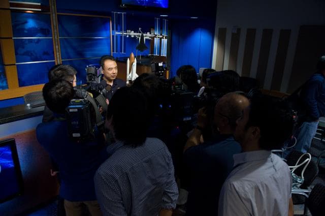NASA image: Expedition 28 press conference