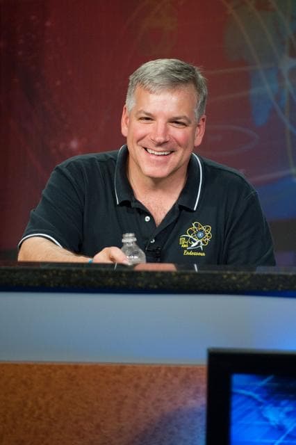 NASA image: STS-134 Press Conference