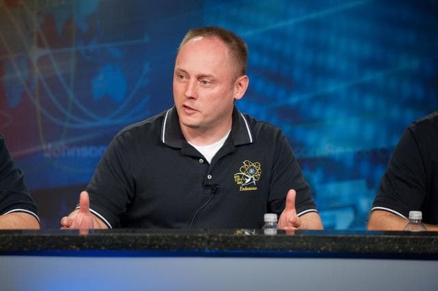 NASA image: STS-134 Press Conference