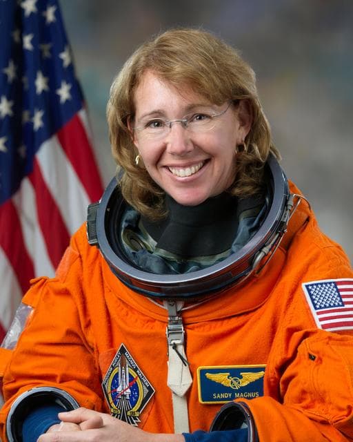 NASA image: Magnus Official Individual ACES suit photo
