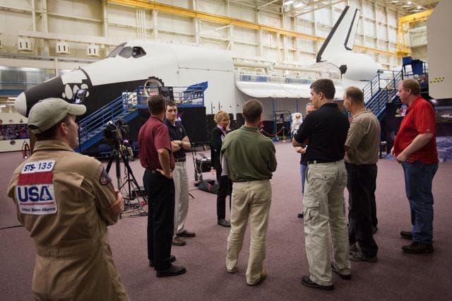 NASA image: STS_135_PostInsertion
