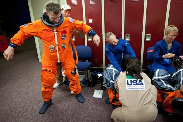 NASA image: STS_135_PostInsertion