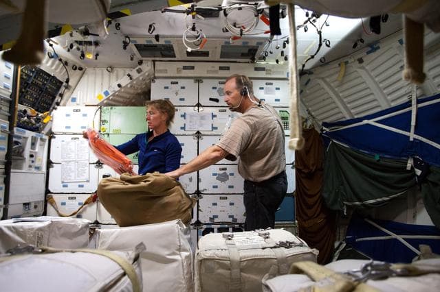 NASA image: STS_135_PostInsertion