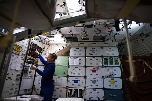 NASA image: STS_135_PostInsertion