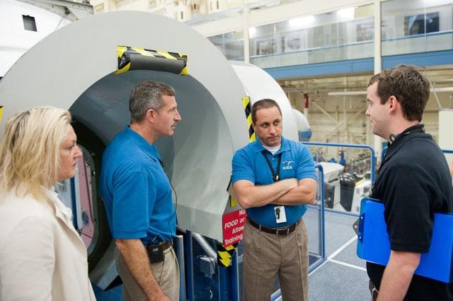 NASA image: Expedition 29/30 Emergency Ops training in ISS mockups