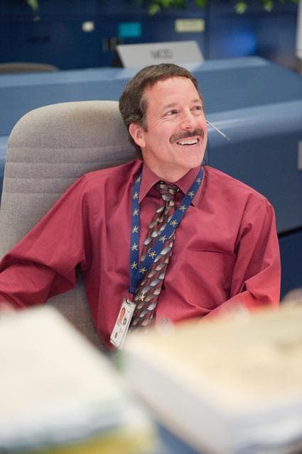 NASA image: STS-134 Flight Controllers on Console, Orbit 3, Flight Director Rick Labrode   