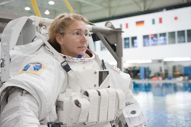 NASA image: Final space shuttle crew training session in the NBL