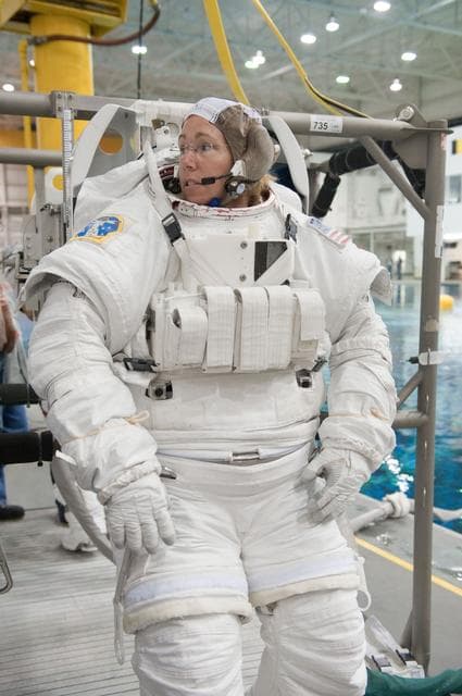 NASA image: Final space shuttle crew training session in the NBL