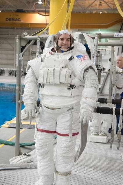 NASA image: Final space shuttle crew training session in the NBL
