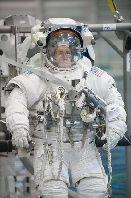 NASA image: Final space shuttle crew training session in the NBL