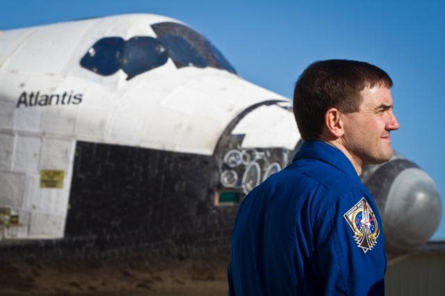 NASA image: STS_135_Rollover