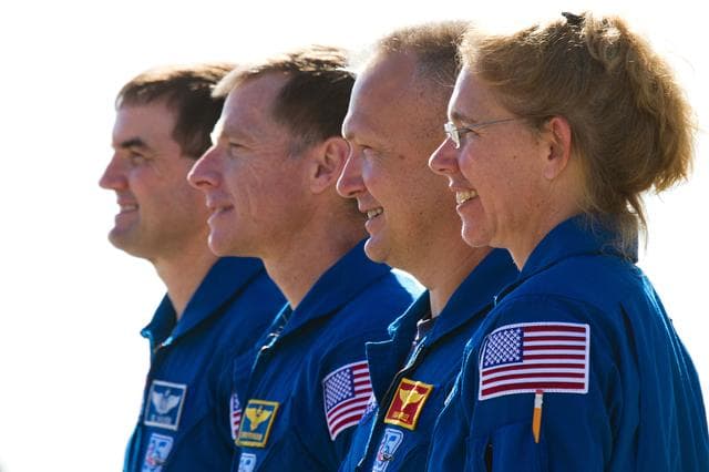 NASA image: STS_135_Rollover