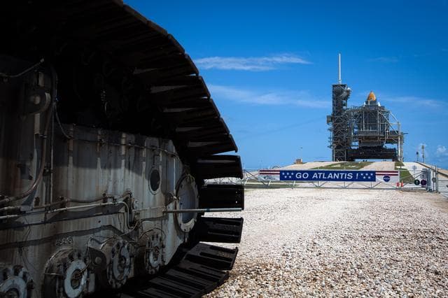 NASA image: STS_135_Pad