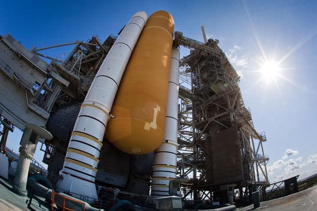 NASA image: STS_135_Pad