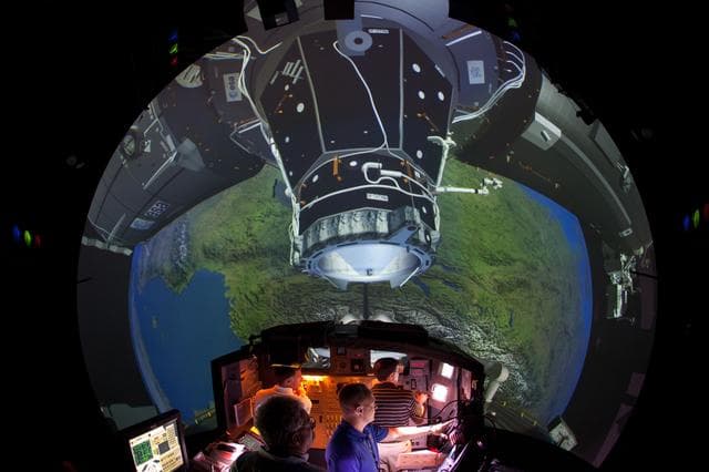NASA image: STS_135_DOME