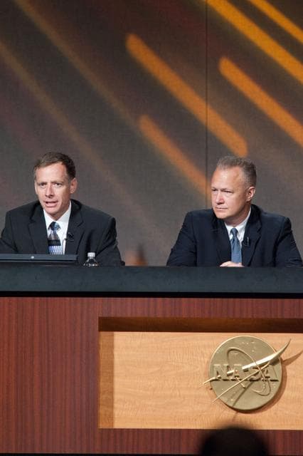 NASA image: STS-135 Press Conference