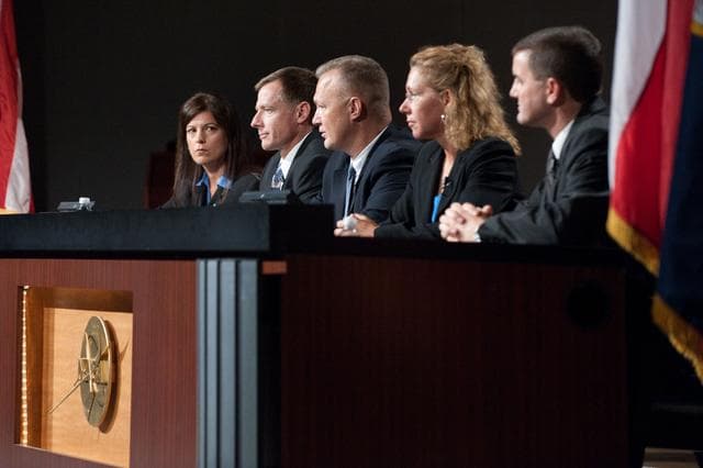 NASA image: STS-135 Press Conference