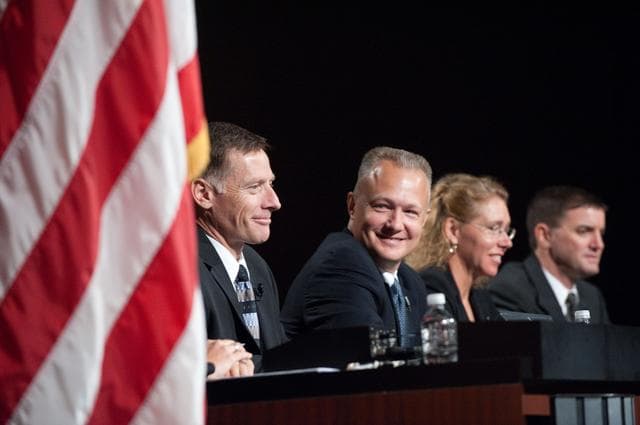 NASA image: STS-135 Press Conference