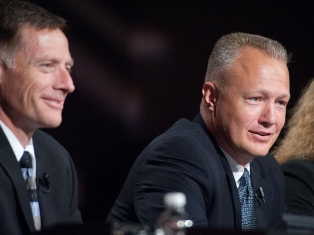 NASA image: STS-135 Press Conference