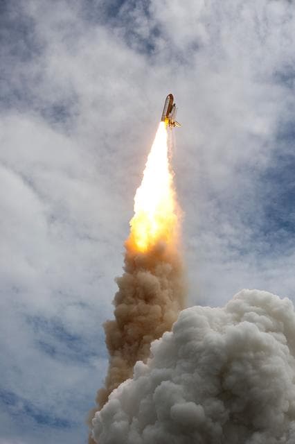 NASA image: STS_135_Launch