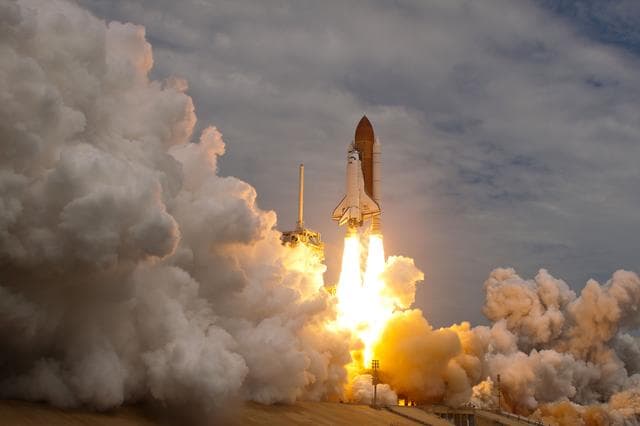 NASA image: STS_135_Launch