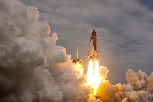 NASA image: STS_135_Launch