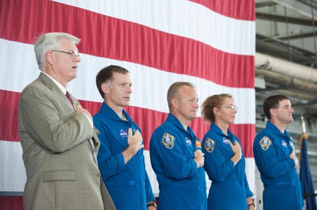 NASA image: STS-135 Crew Return