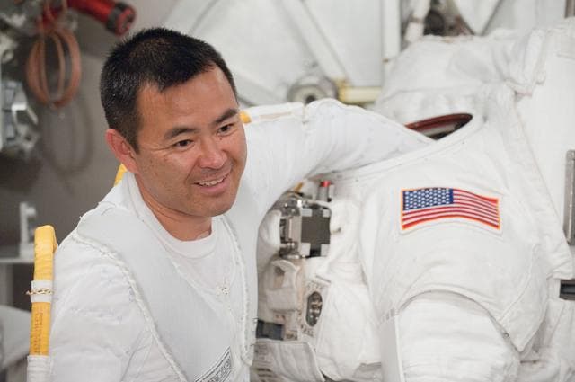 NASA image: STB-ST-942 SSATA Crew Training for INC-32(CM Hoshide) - August 31, 2011  