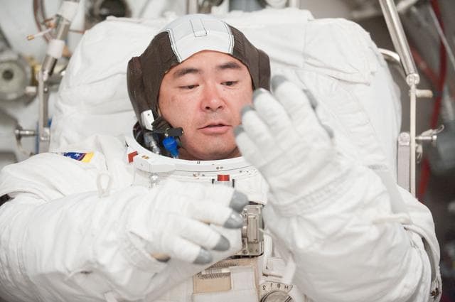 NASA image: STB-ST-942 SSATA Crew Training for INC-32(CM Hoshide) - August 31, 2011  