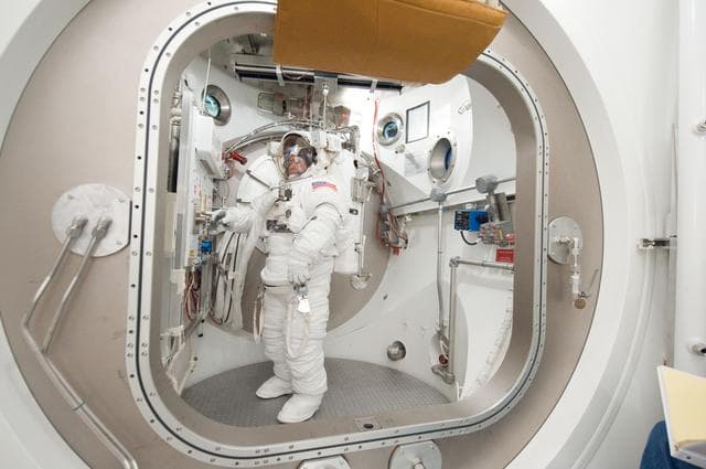 NASA image: STB-ST-942 SSATA Crew Training for INC-32(CM Hoshide) - August 31, 2011  