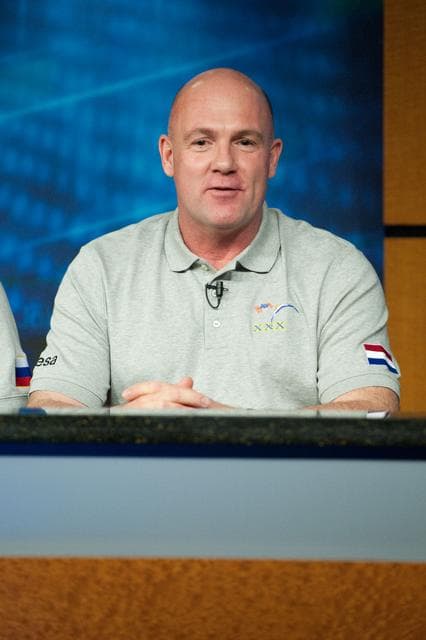 NASA image: Soyuz 29 Crew News Conference at JSC 