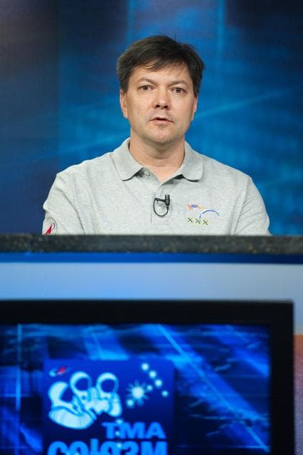 NASA image: Soyuz 29 Crew News Conference at JSC 