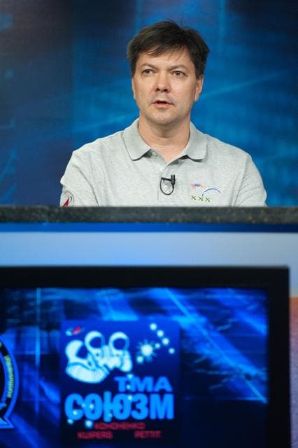 NASA image: Soyuz 29 Crew News Conference at JSC 