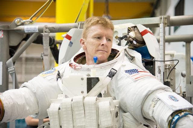 NASA image: EVA Skills training in the NBL