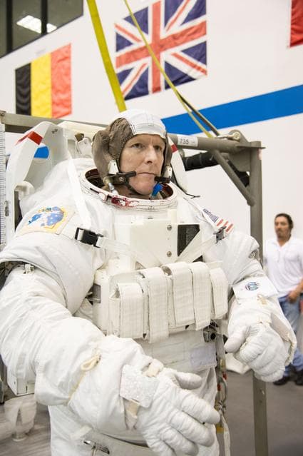 NASA image: EVA Skills training in the NBL