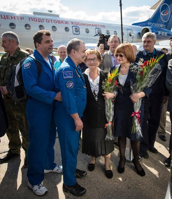Expedition 39 Soyuz TMA-11M Landing