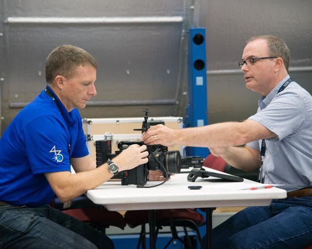 NASA image: Virts during Red Dragon cinema camera training
