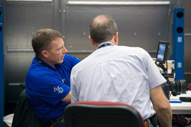 NASA image: Virts during Red Dragon cinema camera training