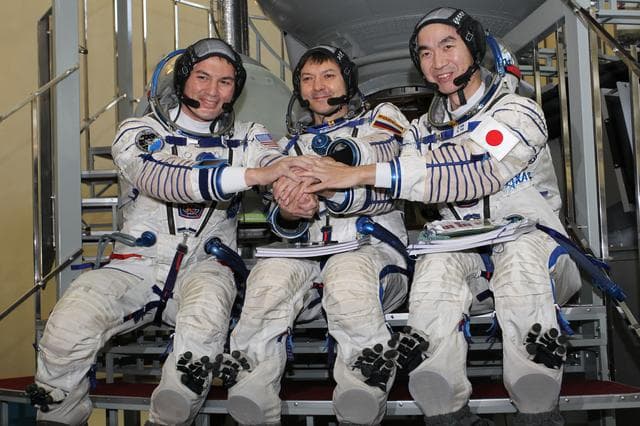 NASA image: Expedition 42/43 Preflight Support from Russia