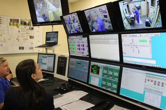 NASA image: At the Gagarin Cosmonaut Training Center in Star City, Russia, training instructors monitor the work of Expedition 48-49 prime crewmembers Kate Rubins of NASA, Takuya Onishi of the Japan Aerospace Exploration Agency and Anatoly Ivanishin of Roscosmos during final qualification exams May 26. Rubins, Onishi and Ivanishin will launch June 24 on the Soyuz MS-01 spacecraft from the Baikonur Cosmodrome in Kazakhstan for a four-month mission on the International Space Station...NASA/Stephanie Stoll.